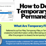 Temporary Files | What are they? & How are they deleted?