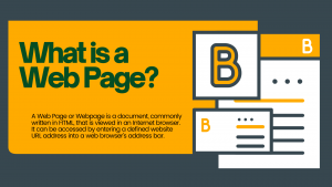 What is a Web Page?