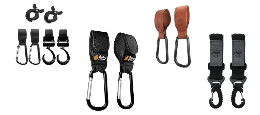 1X Kinderwagenhaken 8 Packungen Legen Sie Ihre Einkäufe Und Ihr Gepäck SichZ2C4 