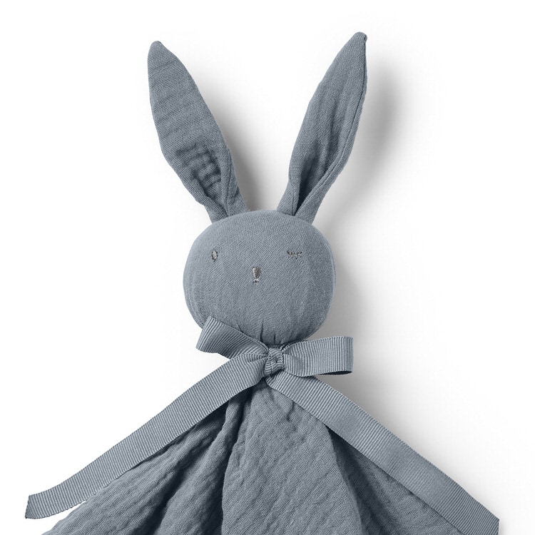 ELODIE DETAILS Baby BLINKIE Dot grau Schmuse Tuch Musselin Hase Decke Kuschel 
