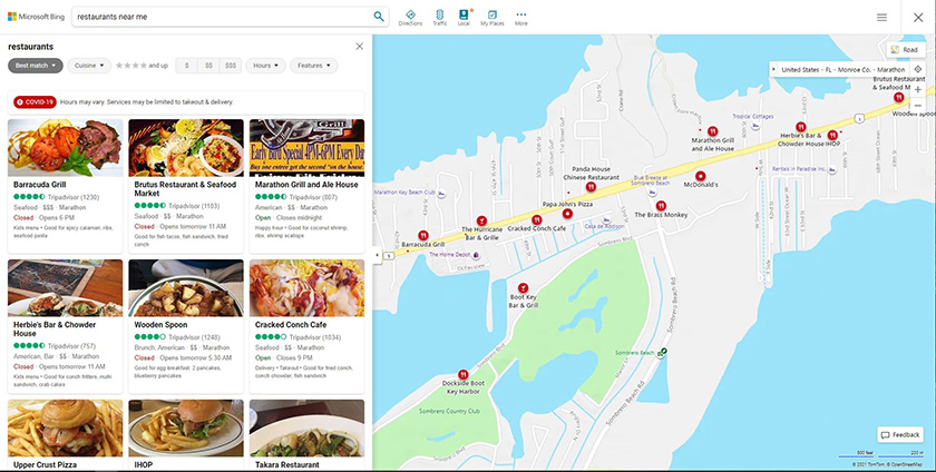 Bing Maps And Local Businesses Search Result The Key Reasons To Use Bing Places For Business