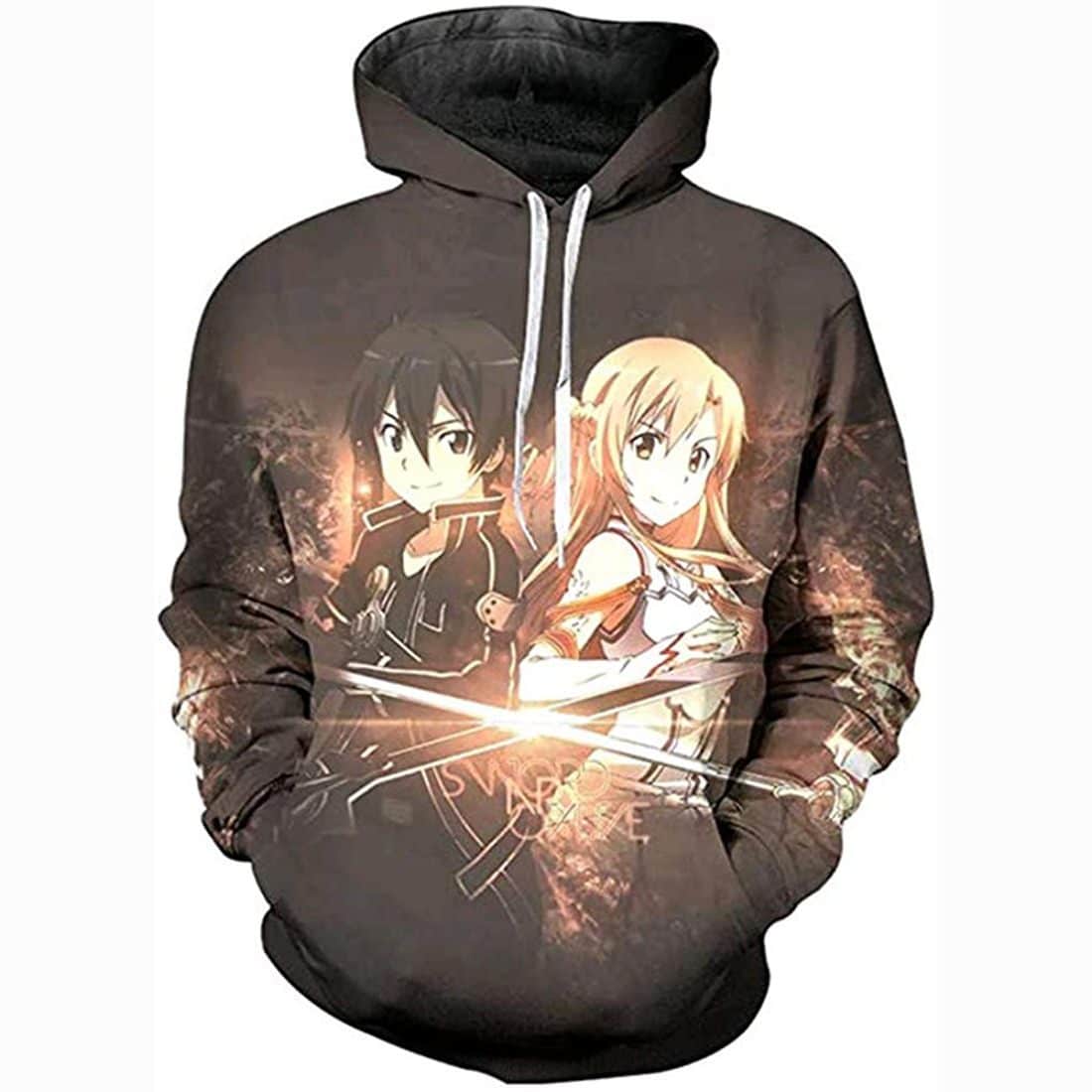 Sword Art Online Anime Kapuzen pulli Sweatshirt shirt Hoodie Hooded Pullover 