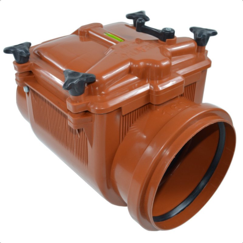 Einschub Rückstauklappe selbsttätig DN 160mm Einsteck Rückschlagklappe 