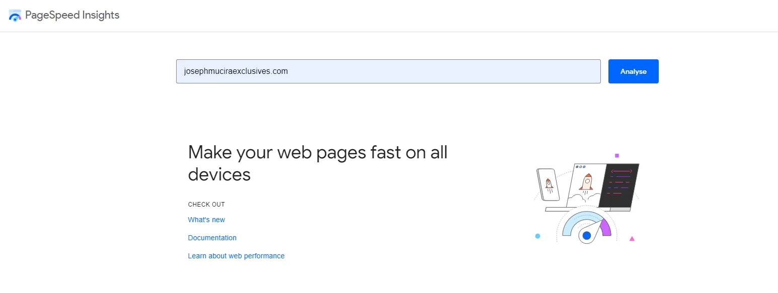 Google PageSpeed Insights (PSI) Tool