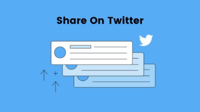 How the Share on Twitter Extension works 