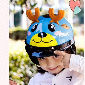 Kinder MOTORRAD HELME Sommer THERMO HELME SCOOTER HELMET Kinderhelm Baby SM 