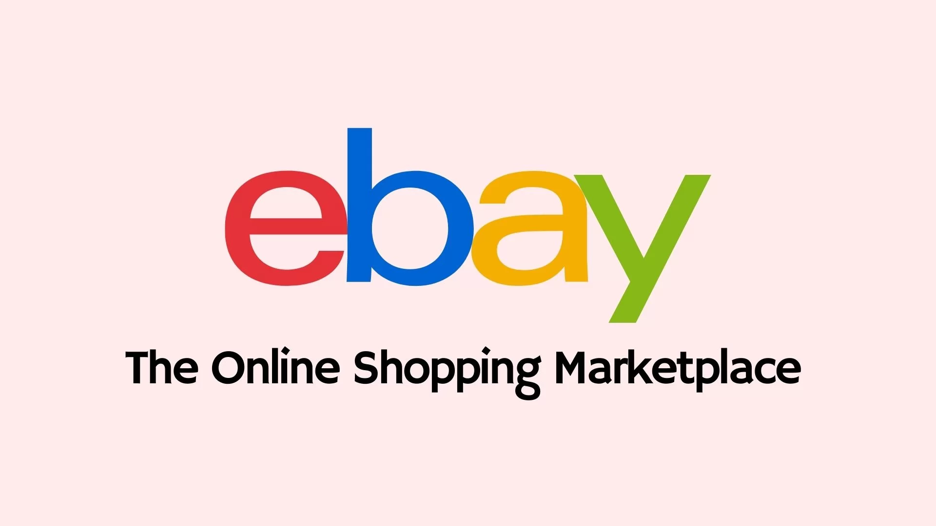 eBay Online Shopping Marketplace Website