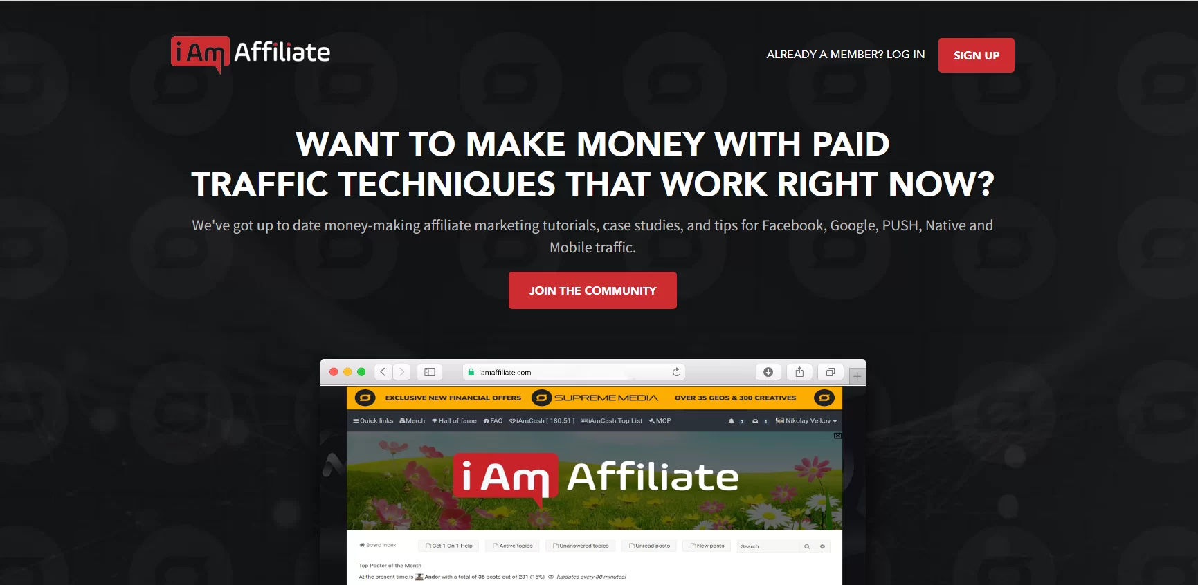 What iAmAffiliate Is All About