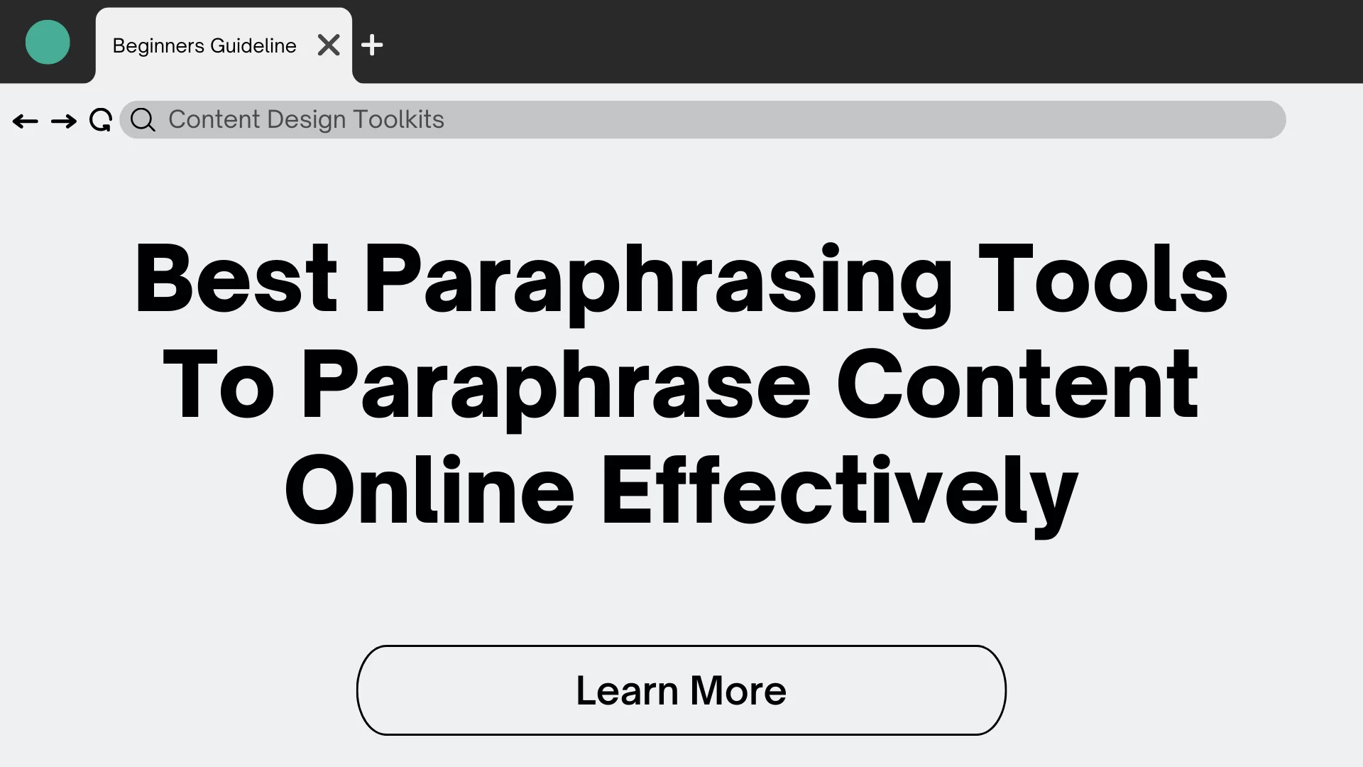 Best Paraphrasing Tools To Paraphrase Content Online Effectively