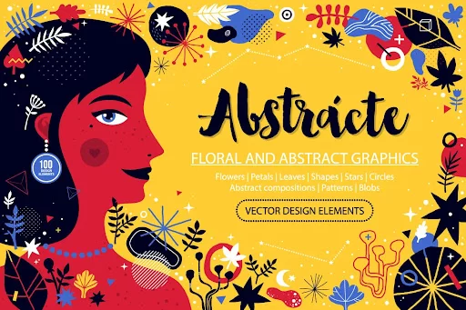 Abstract Illustrations Web Design Trends