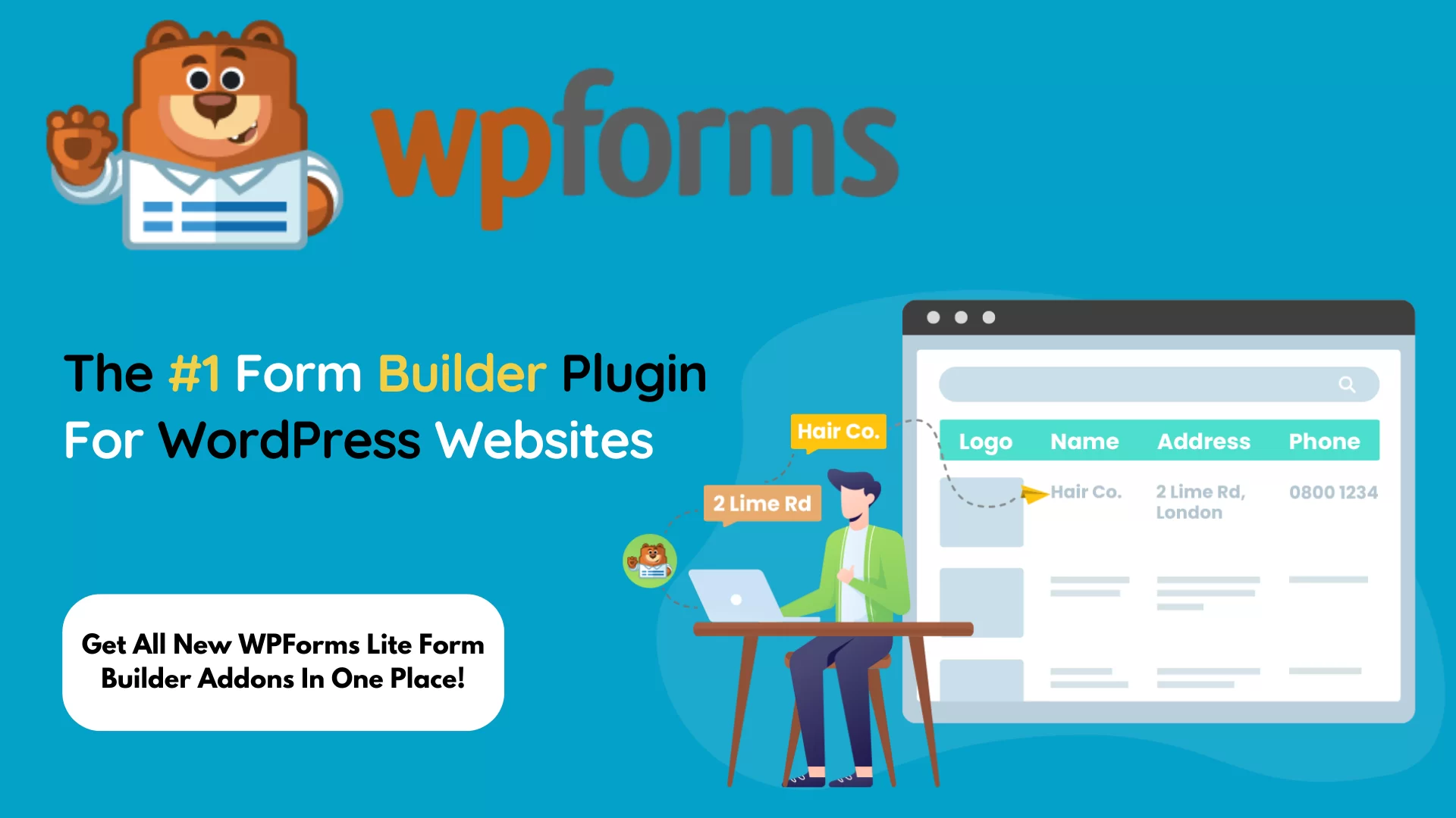 The WPForms Lite Plugin (Pro Version Website Form Builder) Features