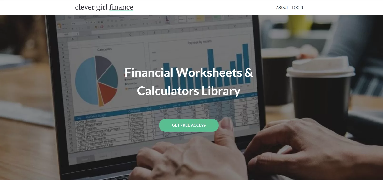 Financial Worksheets & Calculators Library Lead Magnet Ideas