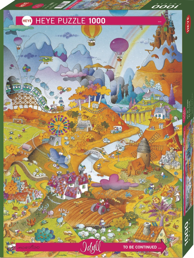 Puzzles HEYE 1000 piezas 