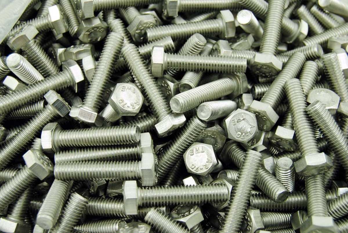 50 Edelstahl  Sechskant Schrauben  M8x40  A2  V2A 