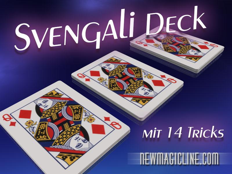 Sie kennen die vom Zuschauer gewählte Karte 20113 SVENGALI Trick-Kartenspiel 